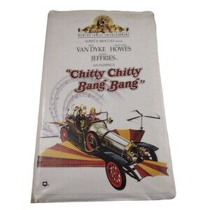 VTG Chitty Chitty Bang Bang VHS  Video Tape Clamshell Dick Van Dyke 1994 - READ